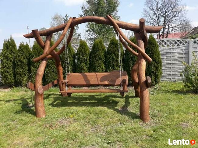 Huśtawki Ogrodowe pod trzcinę