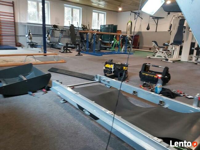 Serwis sprzętu fitness, serwis siłowni, transport, montaże