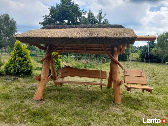 Huśtawki Ogrodowe pod trzcinę