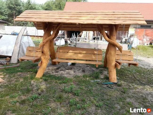 Huśtawki Ogrodowe pod trzcinę