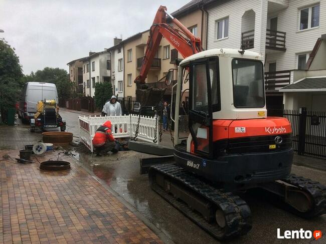 Minikoparka, Wynajem, Usługi, Sochaczew, Łowicz, Kutno. JCB