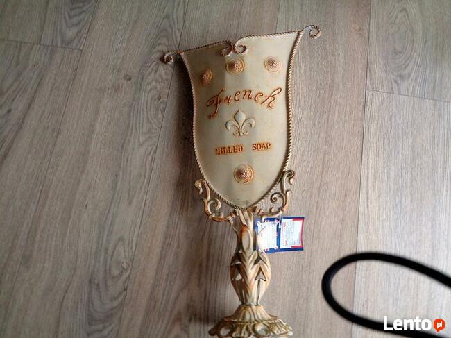 Sprzeda wazon metalowy - w kolorze ecru