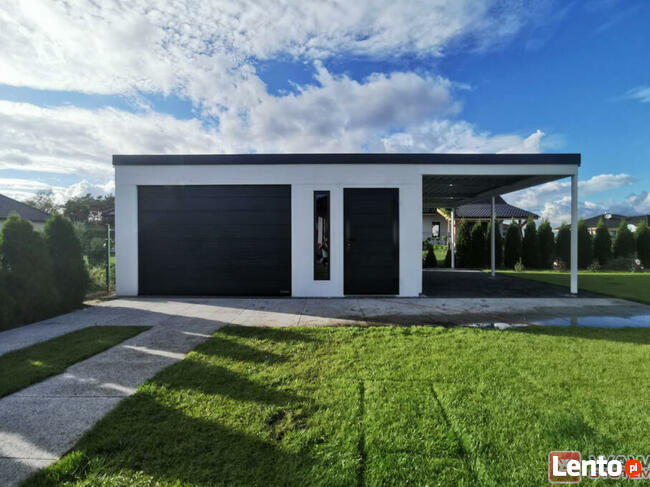 GARAŻE OCIEPLANE , TYNKOWANE