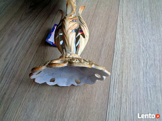 Sprzeda wazon metalowy - w kolorze ecru