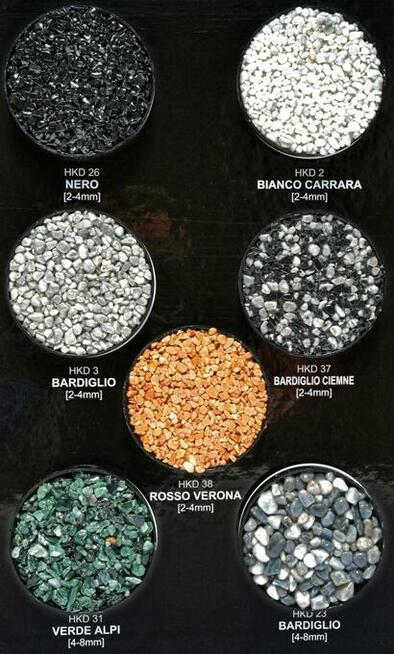 Kamienny Dywan Kruszywo Marmurowe Londra 1-4 mm