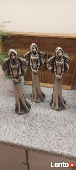 PRODUCENT Anioły stojące anioł gipsowy aniolki z gipsu TANIO