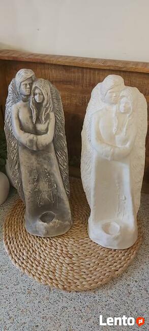 PRODUCENT Anioły stojące anioł gipsowy aniolki z gipsu TANIO