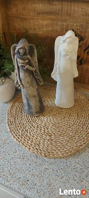 PRODUCENT Anioły stojące anioł gipsowy aniolki z gipsu TANIO