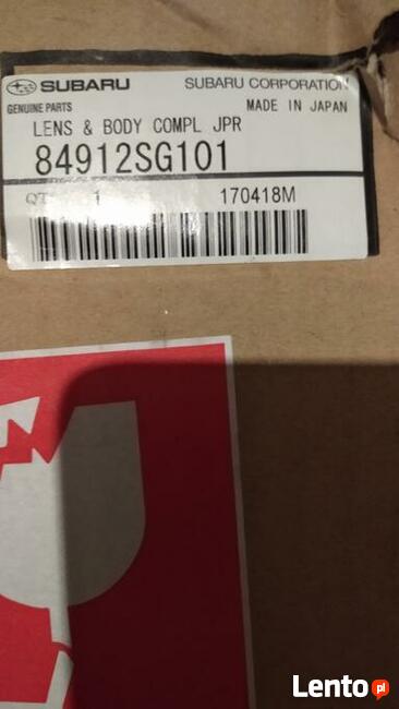 Lampa prawy tył Subaru Forester