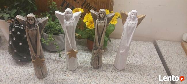 PRODUCENT Anioły stojące anioł gipsowy aniolki z gipsu TANIO