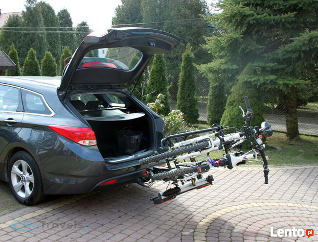 Platforma rowerowa bagażnik na hak Aguri Active Bike 3 rower