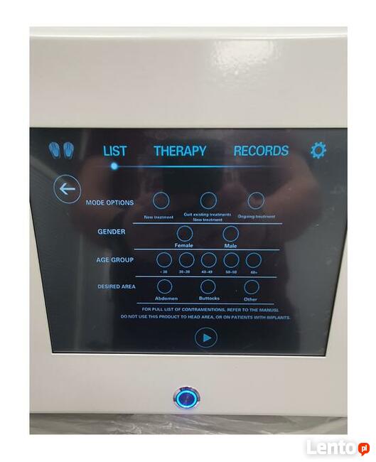 Fala elektromagnetyczna. Body Sculpt. SUPER CENA