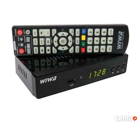 Dekoder do odbioru TV nowy standard DVB-T2/HEVC