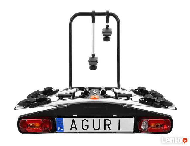 Platforma rowerowa bagażnik na hak Aguri Active Bike 2 rower