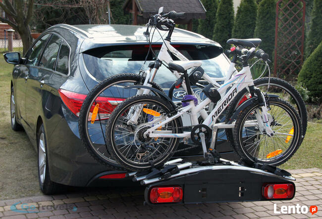 Platforma rowerowa bagażnik na hak Aguri Active Bike 3 rower