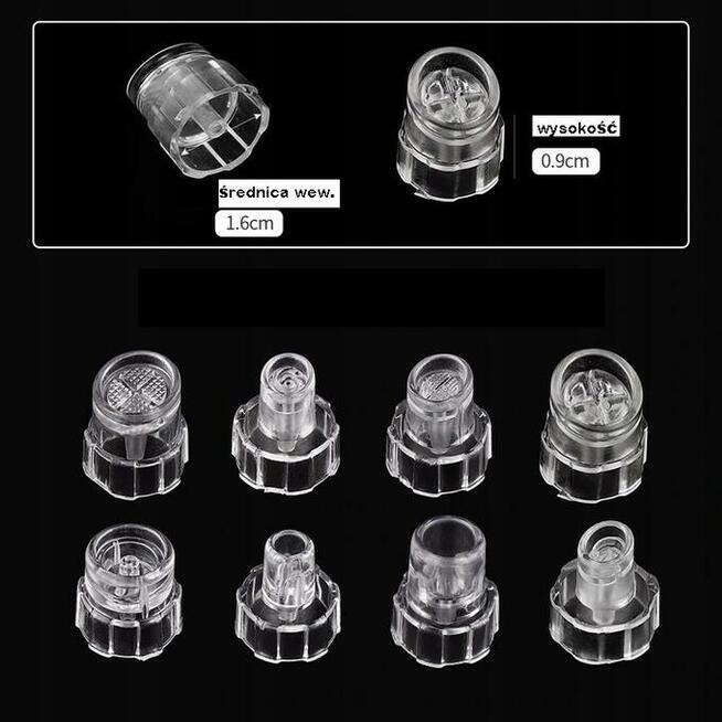 KOŃCÓWKI DO OCZYSZCZANIA WODOROWEGO STERYLNE