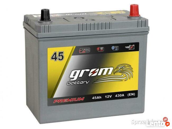 Akumulator GROM Premium 45Ah 430A Japan P+ DTR