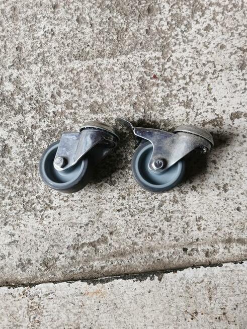 Kółka 50mm skretne z hamulcem koła