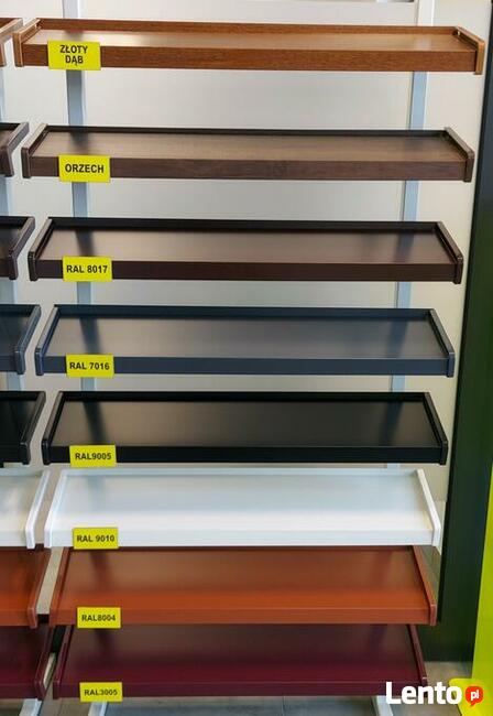 Parapety zewnętrzne stalowe - na wymiar, wysyłka