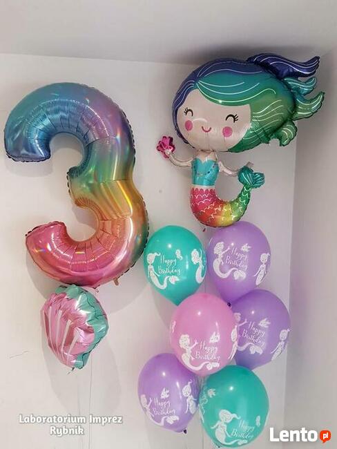 Balony na chrzciny-dekoracje balonowe