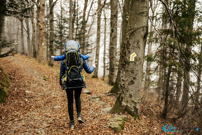 Nosidło nosidełko turystyczne Dromader Quokka dla dzieci