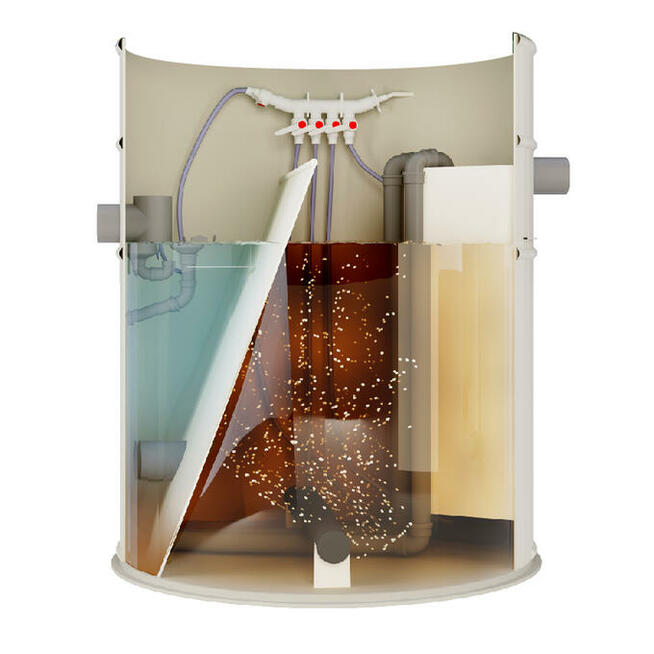 Przydomowa biologiczna oczyszczalnia ścieków VH4L 1-4 osób