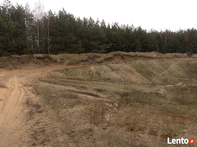 Kopalnia piasku żwirownia działka 4,5 ha Węgrów Małkinia