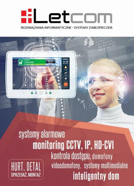 Monitoring CCTV, kamery, alarmy, kontrola dostępu Kalisz