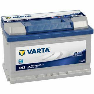 Akumulator VARTA Blue Dynamic E43 72Ah 680A EN