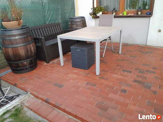 Bruk klinkierowy ceramiczny kostka brukowa czerwona