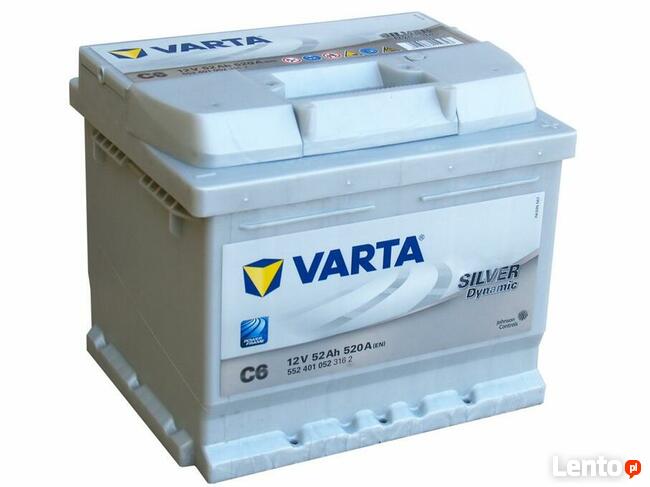 Akumulator Varta Silver C6 52Ah/520A Darmowa wymiana !