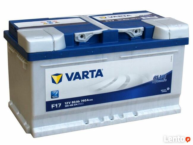 Akumulator Varta Blue F17 80Ah/740A Darmowa wymiana !