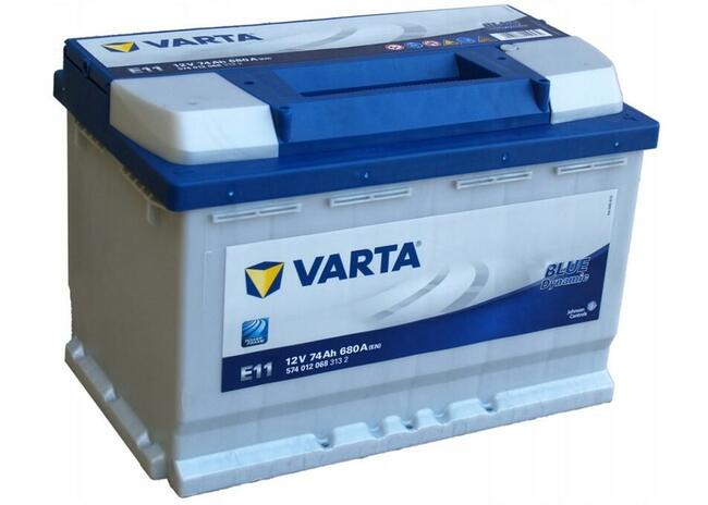 Akumulator VARTA BLUE DYNAMIC E11 74Ah/680A