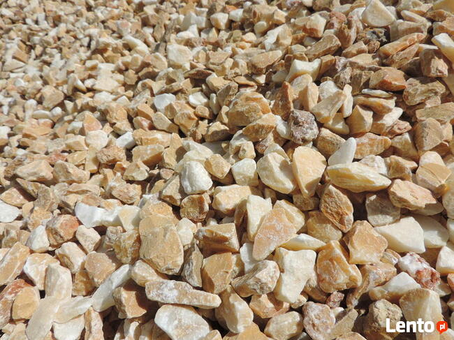 Kamień Żółty grys Giallo do ogrodu kamień ogrodowy