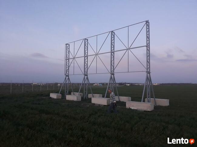 Kompletna Konstrukcja Reklamowa / Megaboard 12 x 4m