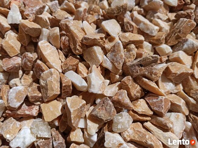 Kamień Żółty grys Giallo do ogrodu kamień ogrodowy