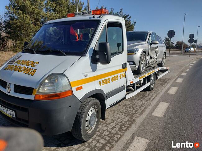 Pomoc Drogowa Toruń Laweta Dzik Holowanie z OC sprawcy