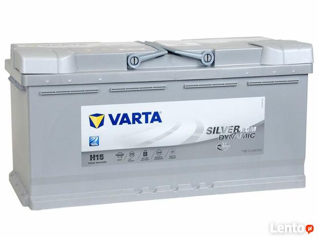Akumulator Varta Silver Dynamic AGM H15 105Ah/ 950a DOWÓZ