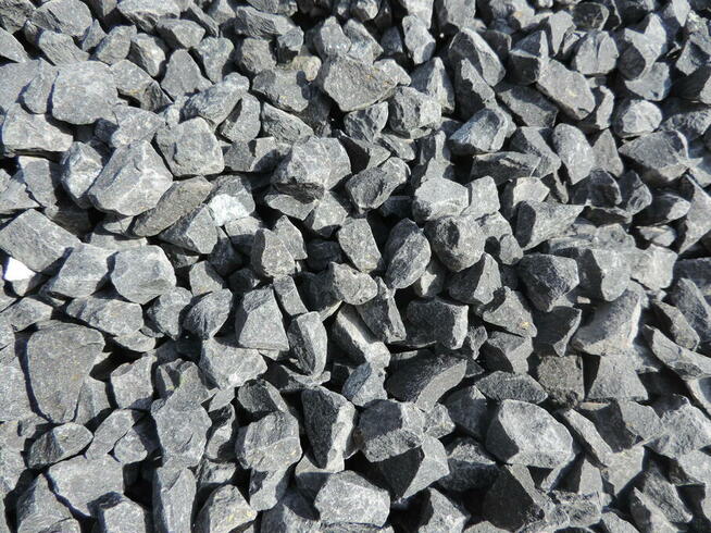 Czarny Kamień bazalt do gabionu 40-120 mm ogrodzenie grafit