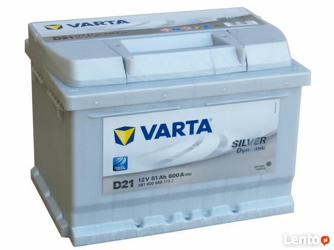 Akumulator Varta Silver D21 61Ah/600A Darmowa wymiana !