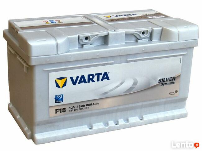 Akumulator Varta Silver F18 85Ah/800A Darmowa wymiana !