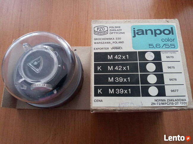 JANPOL - Nowy Obiektyw powiększalnikowy PRL-u