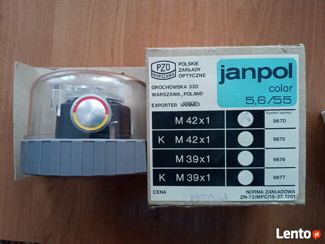 JANPOL - Nowy Obiektyw powiększalnikowy PRL-u