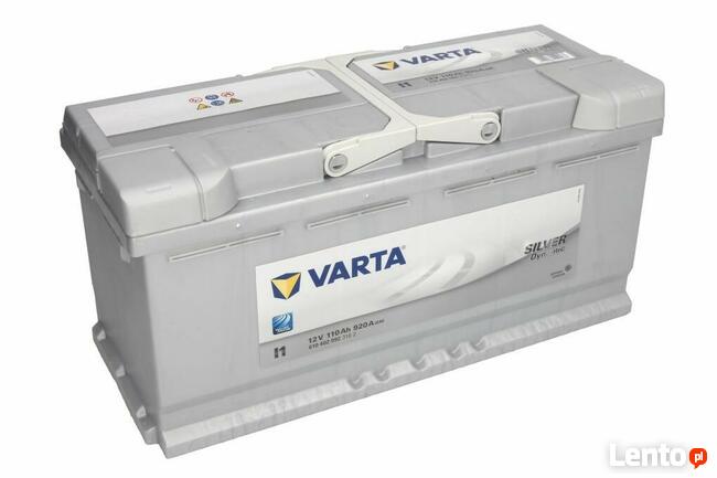 Akumulator 110Ah 920A Varta Silver I1 Darmowa wymiana !