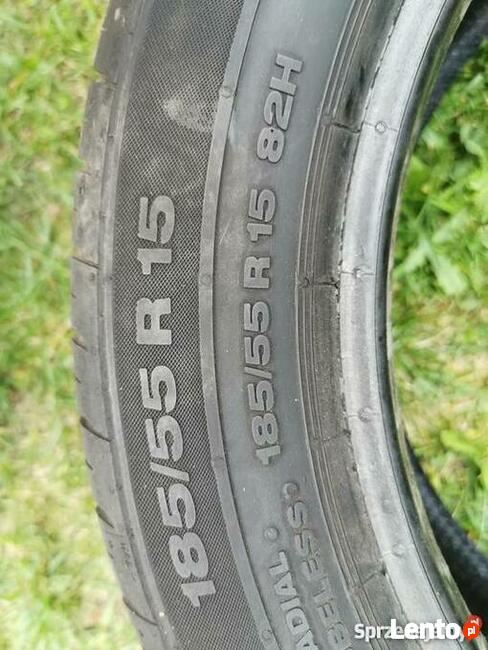 CONTINENTAL OPONA LETNIA 185/55 R15 JAK NOWA 7,5mm
