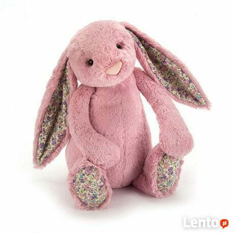Królik różowy k.uszy31cm JELLYCAT