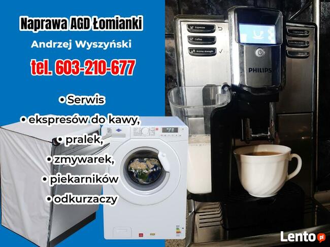 Serwis ekspresów - Naprawa AGD Łomianki Andrzej Wyszyński
