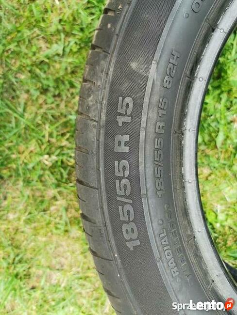 CONTINENTAL OPONA LETNIA 185/55 R15 JAK NOWA 7,5mm