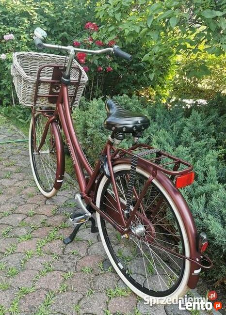 CORTINA U4 Rama 49cm na wzrost 155–175cm BORDO MET. JAK NOWA