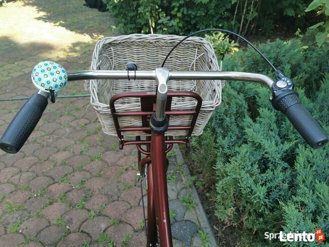 CORTINA U4 Rama 49cm na wzrost 155–175cm BORDO MET. JAK NOWA